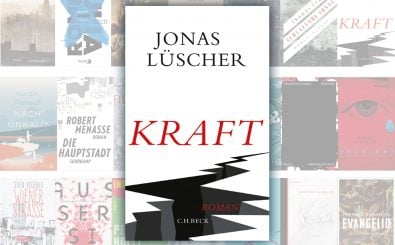 Der Roman „Kraft“ von Jonas Lüscher steht auf der Longlist für den Deutschen Buchpreis 2017. Foto: detektor.fm/C.H.Beck Verlag