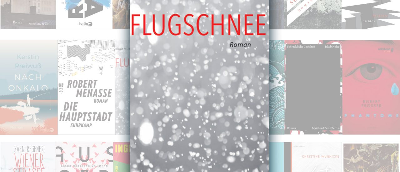 Der Roman „Flugschnee“ von Birgit Müller-Wieland steht auf der Longlist des Deutschen Buchpreises 2017. Foto: | detektor.fm / Otto Müller Verlag