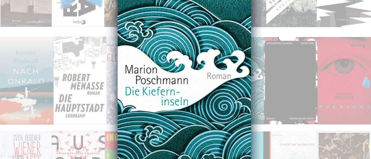 Der Roman „Kieferninseln“ von Marion Poschmann steht auf der Longlist des Deutschen Buchpreises 2017. Foto: | detektor.fm / Suhrkamp Verlag