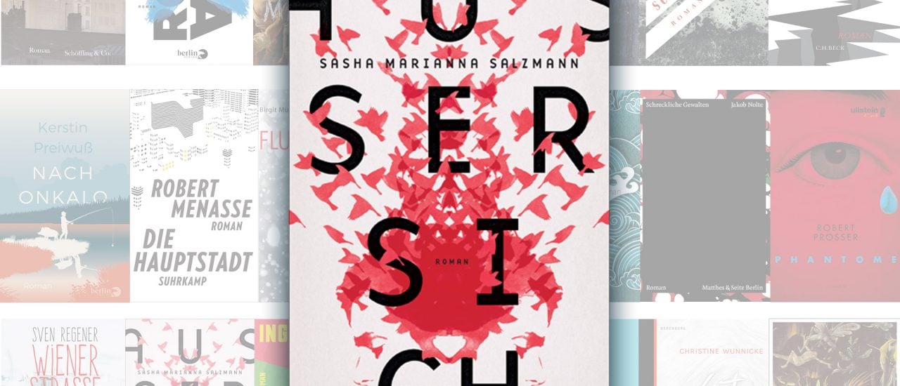 Der Roman „Außer sich“ von Sasha Marianna Salzmann steht auf der Longlist des Deutschen Buchpreises 2017. Foto: | detektor.fm / Suhrkamp Verlag