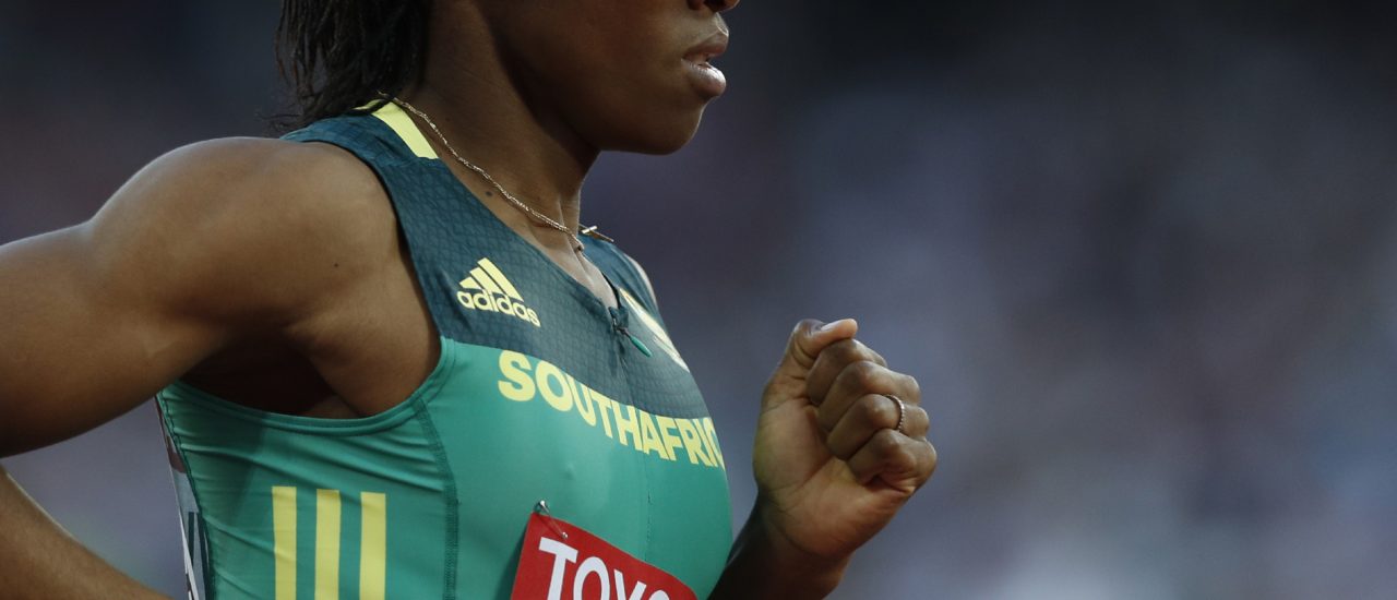 Caster Semenya steht seit Jahren im Mittelpunkt der Geschlechter-Diskussion in der Leichtathletik. Foto: Adrian Dennis | AFP