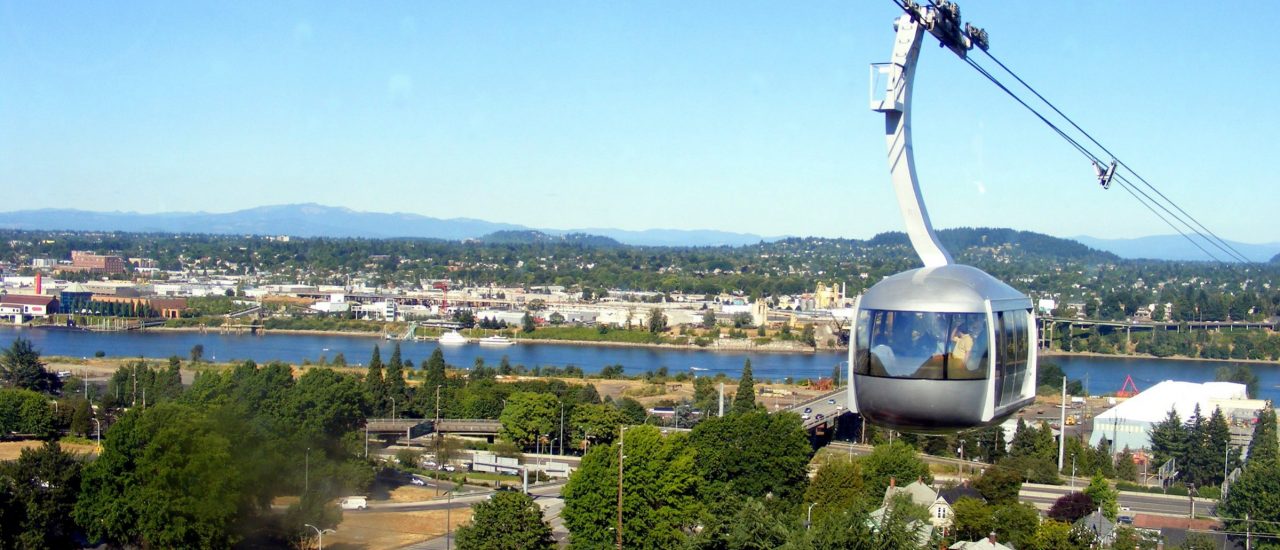 Die Aerial Tram in Portland wurde 2006 eröffnet. Foto: Aerial Tram|Portland | //lucylu – flickr.com – CC BY-ND 2.0