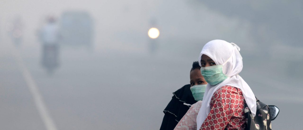 Die Luftverschmutzung ist in Schwellenländer, wie hier auf dem Foto Indonesien, besonders hoch. Foto: Chaideer Mahyuddin | AFP