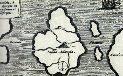 Atlantis: Für Platon echt, für Aristoteles Fiktion! Foto: Atlas der erfundenen Orte / dtv