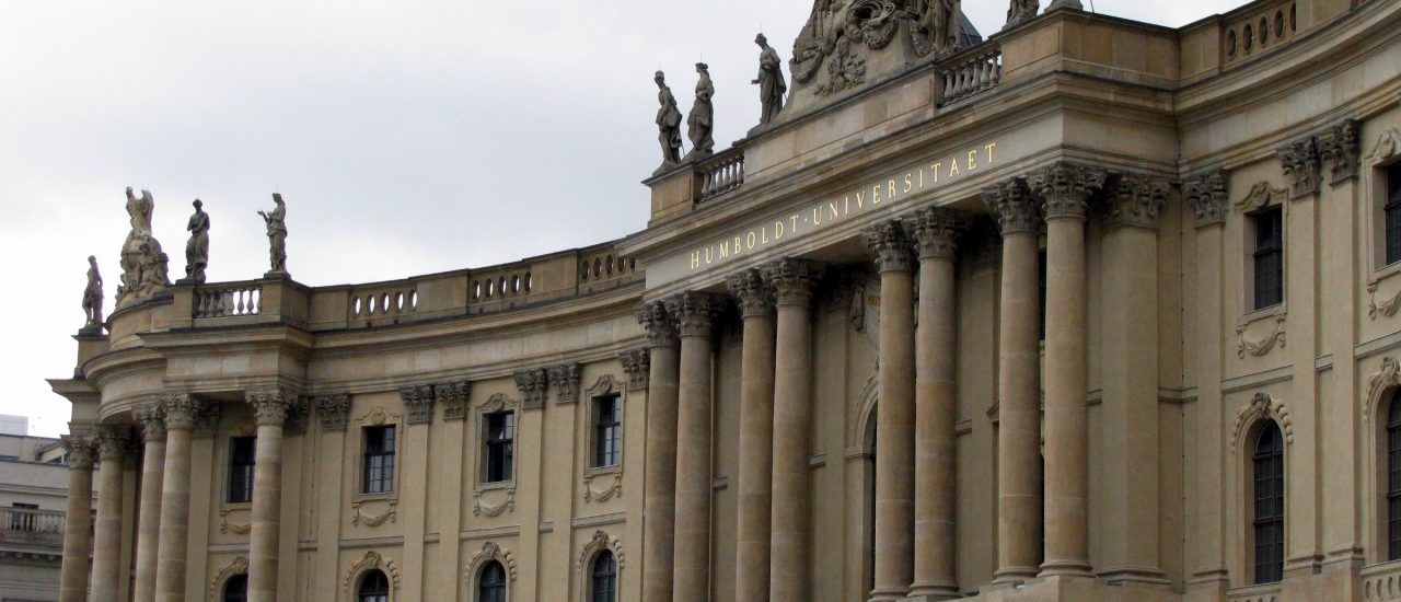 Die Humboldt-Universität in Berlin ist ein zentraler Ort der Auseinandersetzungen. Foto: Humboldt Universität | CC BY 2.0 | Ken Brown / flickr.com