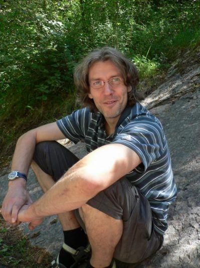Dr. René Kittel - der Sportforscher beschäftigt sich an der Uni Potsdam mit der Trainings- und Bewegungslehre unter anderem beim Bouldern.