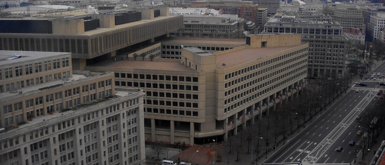 Das Headquarter des FBI in Washington. Foto: CC by 2.0 | David Shane | flickr