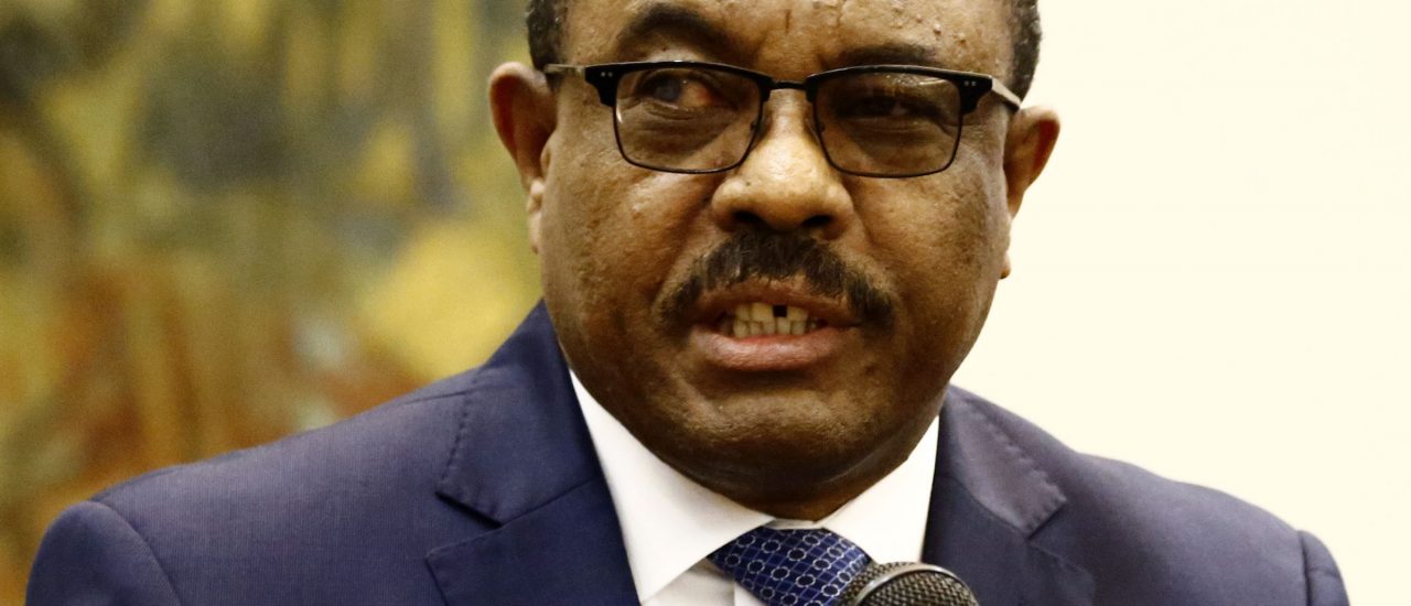 Äthiopiens Ministerpräsident Hailemariam Desalegn ist vergangene Woche von seinem Amt zurückgetreten. Foto: Ashraf Shazly / AFP