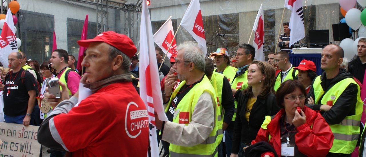 Rechte Gewerkschaften gewinnen an Zulauf, während das Vertrauen in die traditionellen sinkt. Foto: CFM Streik Zweites Album | CC BY 2.0 | SAV Sozialistische Alternative / flickr.com
