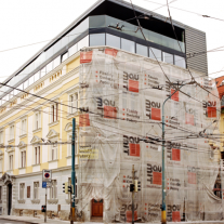 Das Fotoprojekt Bratislava's SUPER Structures will Zustände in der Stadt kritisieren. Foto: Bratislava's SUPER Structures