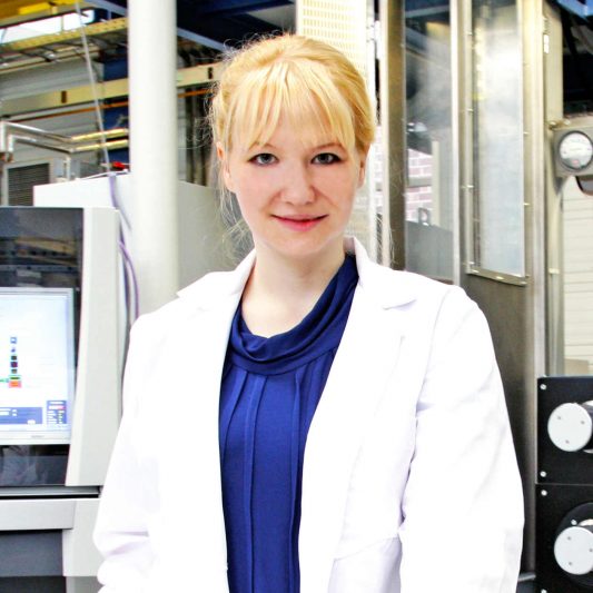Anke Domaske - ist Biochemikerin und hat QMilk gegründet.