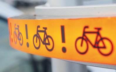 Soll an Kreuzungen Unfälle verhindern: Der Bike-Flash für Rechtsabbieger. Foto: Bike-Flash | Pressebild