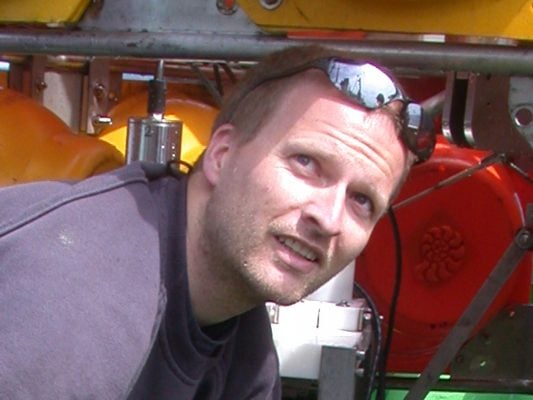 Dr. Matthias Haeckel - forscht am Helmholtz-Zentrum für Ozeanforschung in Kiel.