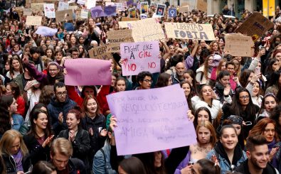 Der Weltfrauentag ist in vielen Ländern Anlass für Demonstrationen. Foto: Pau Barrena | AFP