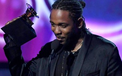 Kendrick Lamar empfängt den Pulitzer-Preis 2018. Foto: Timothy A. Clark | AFP