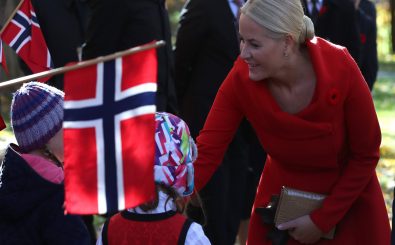 Die Kronprinzessin Mette-Marit bei einem öffentlichen Termin. Foto: Lars Hagberg / AFP