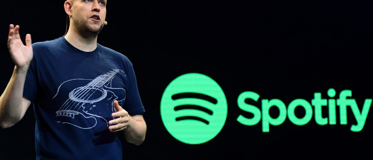 Gibt sich vor seinem Börsen-Debut bescheiden: Spotify-CEO Daniel Ek. Foto: Don Emmert | AFP