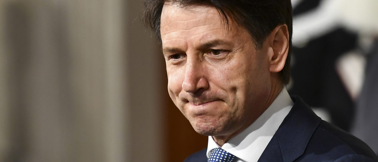 Giuseppe Conte wird bald Ministerpräsident in Italien. Foto: Vincenzo Pinto | AFP