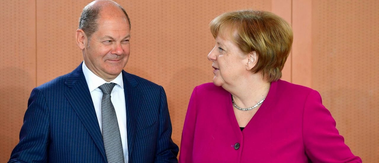 Der neue Bundesfinanzminister Scholz (SPD) will die Politik seines Vorgängers fortsetzen, hat aber auch höhere Investitionen versprochen. Foto: Tobias Schwarz | AFP