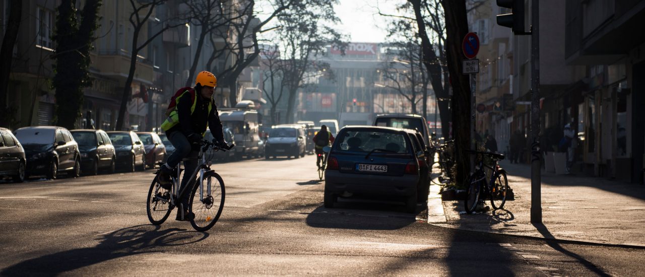 Mit dem neuen Mobilitätsgesetz kommt auch mehr Platz für Fahrräder. Foto: Odd Andersen | AFP