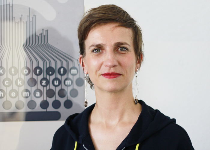 Alexandra Baum - Gründerin und Geschäftsführerin der tex-lock GmbH