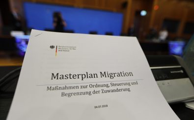 Kernanliegen des Mastersplans: Verschärfung der Migrations- und Flüchtlingspolitik. Foto: Axel Schmidt | AFP