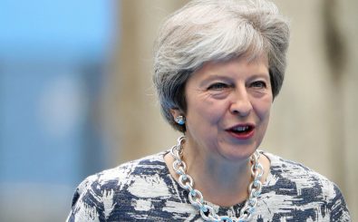 Premierministerin Theresa May und der Brexit. Beziehungsstatus: Es ist kompliziert. Foto: AFP | Tatyana Zenkovich /Pool