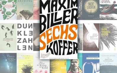 Der Roman „Sechs Koffer“ ist für den Deutschen Buchpreis nominiert. Bild Kiepenheuer & Witsch