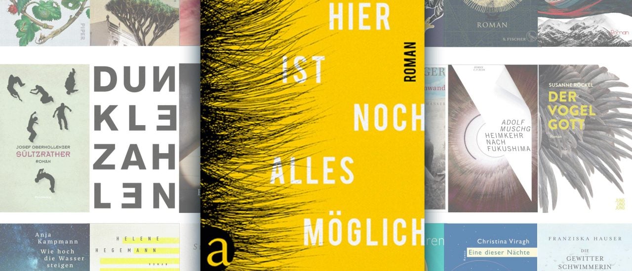 Das Buch „Hier ist noch alles möglich“ ist für den Deutschen Buchpreis 2018 nominiert. | Bild: Aufbau Verlag