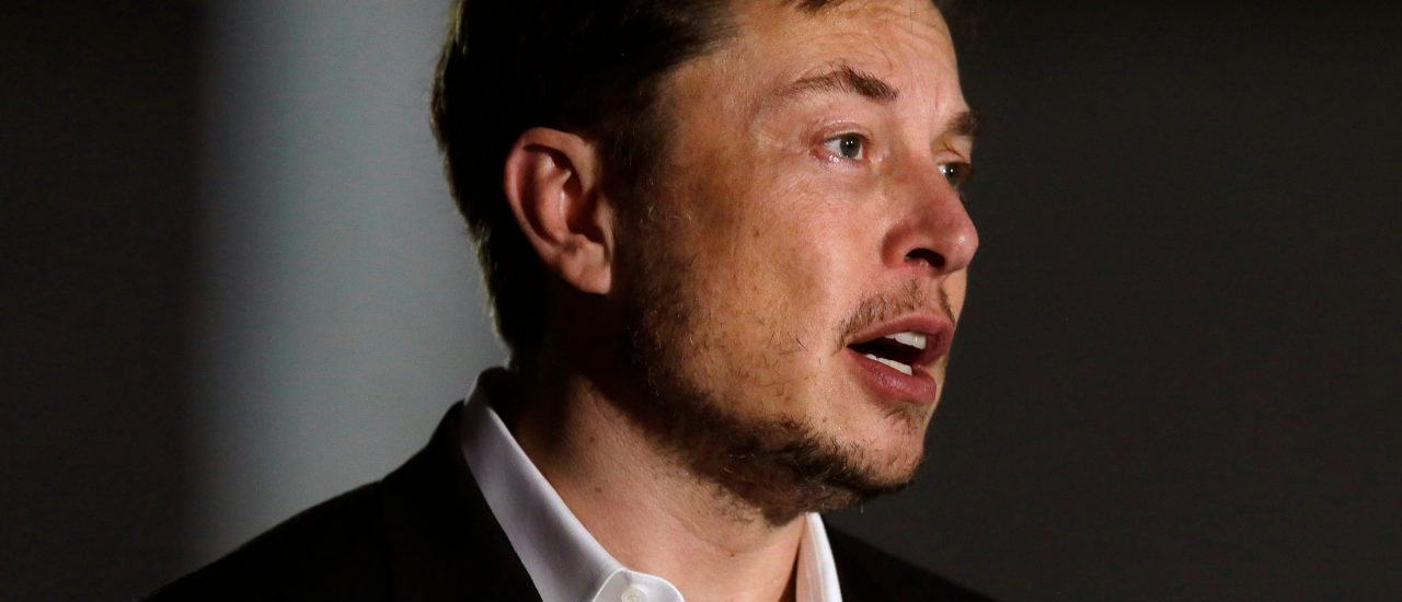 Bringt sich seit Wochen immer wieder selbst in die Schlagzeilen: Elon Musk. Foto: Joshua Lott | Getty Images North America | AFP