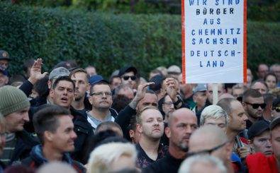 Die rechte Wählervereinigung „Pro Chemnitz“ hat zu einer Demonstration aufgerufen. Foto: Odd Andersen | AFP