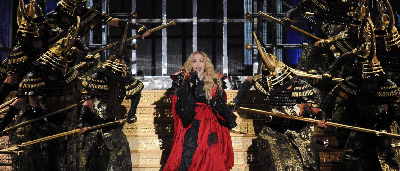 In der Spex wurde Madonna das erste Mal einem deutschen Publikum vorgestellt. Foto: Belga / AFP | Christophe Ketels