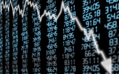 Im Falle einer Finanzkrise fallen die Aktien. Foto: | shutterstock.com