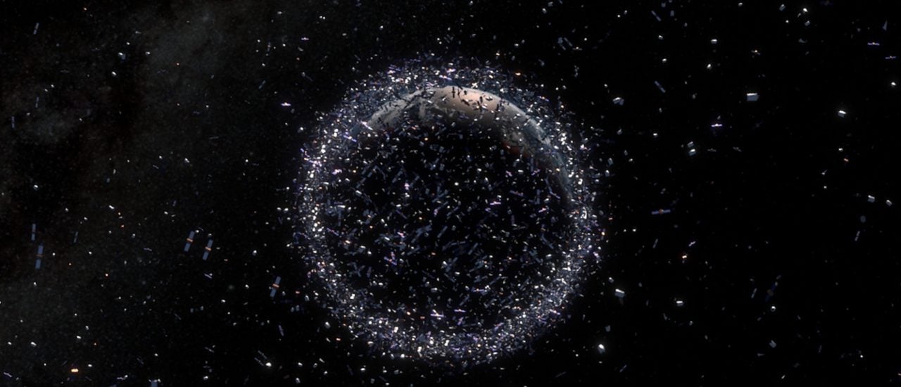 Rund um die Erde kreisen über 166 Millionen Schrottteile. Foto: ESA | ID&Sense/ONiRiXEL