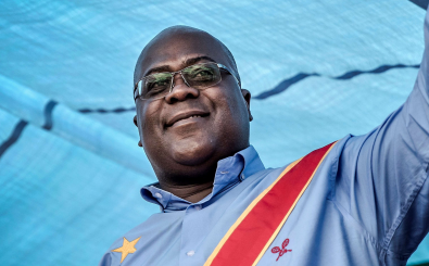 Der Vorläufige Sieger der Präsidentenwahl im Kongo Félix Tshisekedi. Foto: | Luis Tato / AFP