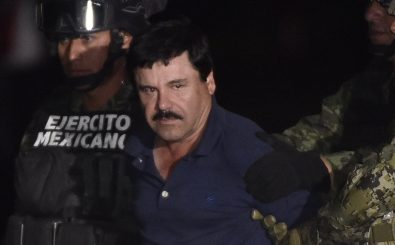 Der Kartellchef Joaquin Guzmán, besser bekannt als „El Chapo“, ist in den USA verurteilt worden. Foto: Omar Torres | AFP