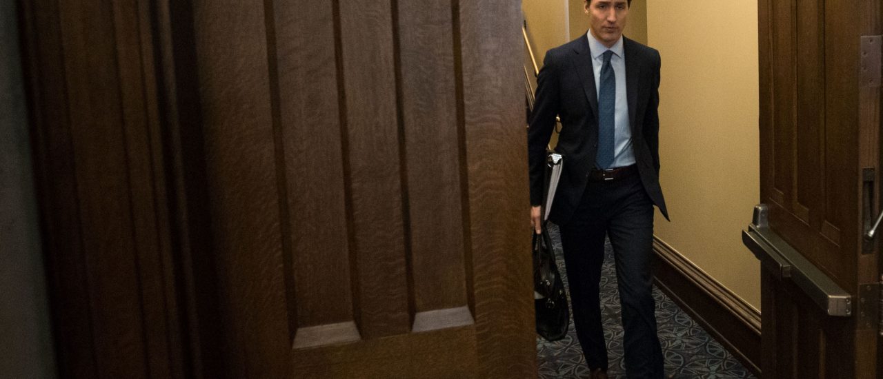 Justin Trudeau galt lange Zeit als Saubermann – nun hat er einen Polit-Skandal am Hals. Foto: Lars Hagberg / AFP
