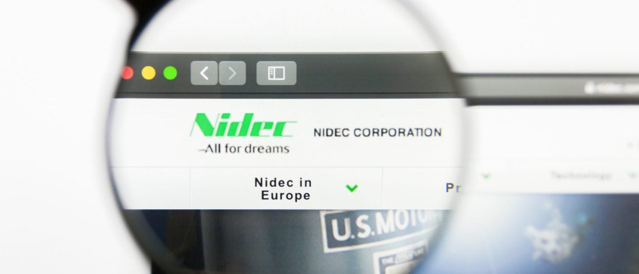 Der japanische Elektromotorenhersteller Nidec plant den großen Wurf. Foto: Pavel Kapysh, shutterstock.com