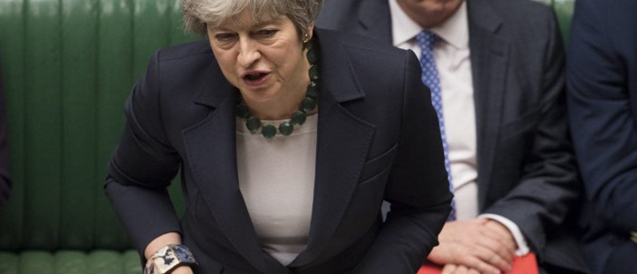 Diese Woche hat Theresa May das Parlament gleich drei Mal abstimmen lassen. Jetzt muss sie um eine Fristverlängerung bei der EU kämpfen. Foto: Mark Duffy | AFP
