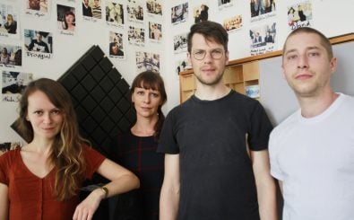 Die Kölner Band Lingby im detektor.fm-Studio Foto: Kati Zubek