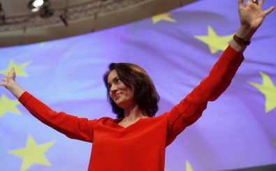 Katarina Barley tritt für die SPD als Spitzenkandidatin bei der Wahl des Europäischen Parlaments an. Foto: Odd Andersen | AFP