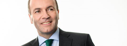 Manfred Weber - ist Spitzenkandidat der EVP-Fraktion und möchte nach der Europawahl zum Kommissionspräsidenten gewählt werden. Foto: Joerg Koch/ EPP