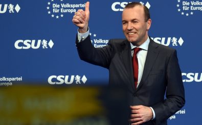 Manfred Weber (CSU) kandidiert als Spitzenkandidat für die Europäische Volkspartei. Er möchte EU-Kommissionspräsident werden. Foto: Christof Stache | AFP