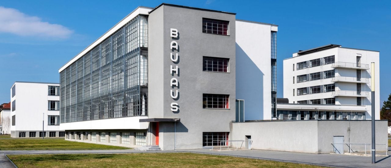 Das Bauhaus in Dessau. Foto: Cinematographer | shutterstock.com