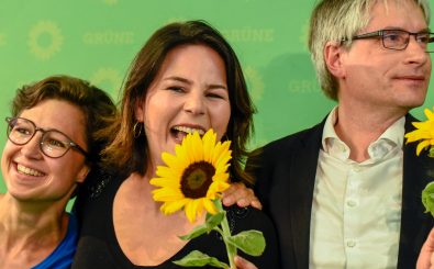 Bei der Europawahl in Deutschland wurden Die Grünen zweitstärkste Kraft. Foto: Tobias Schwarz | AFP