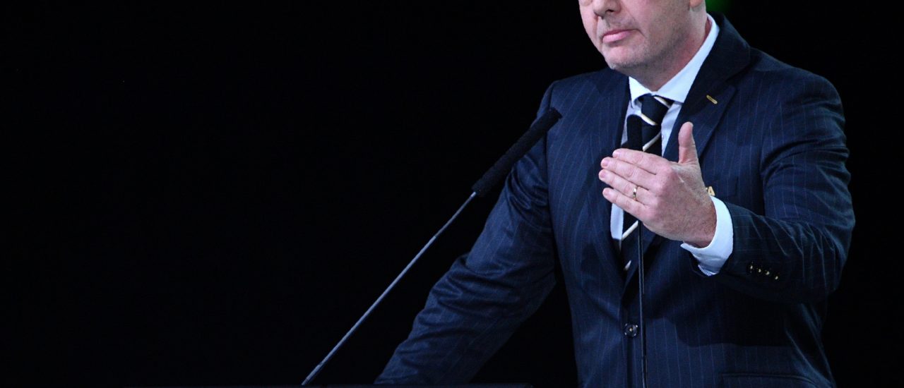 Der Schweizer Gianni Infantino ist der neue und gleichzeitig alte Präsident der FIFA. Foto: Mladen Antonov | AFP