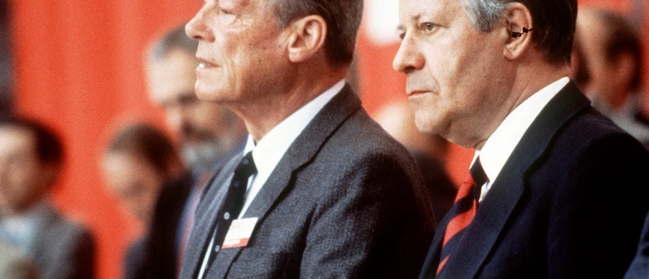 Sowohl Willy Brandt als auch Helmut Schmidt haben die Vertrauensfrage gestellt. Foto | AFP