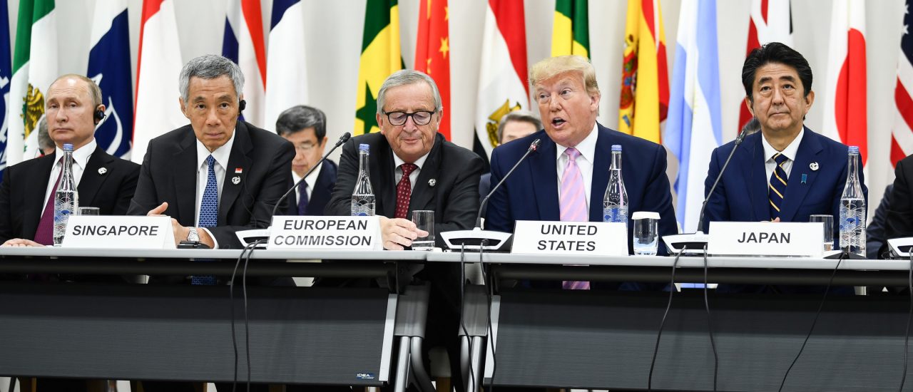 Politiker aus Industrie- und Schwellenländer treffen sich jährlich beim G20-Gipfel. Foto: Brendan Smialowski | AFP Forum