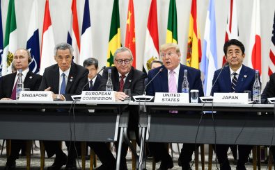 Politiker aus Industrie- und Schwellenländer treffen sich jährlich beim G20-Gipfel. Foto: Brendan Smialowski | AFP Forum