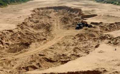 In Indien wird seit vielen Jahren Sand illegal abgebaut. Foto: Sam Panthaky | AFP